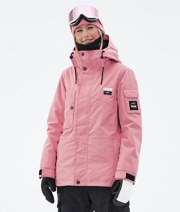 Dope Adept W Ženske Jakne Za Snowboard Roze | HR1855SO