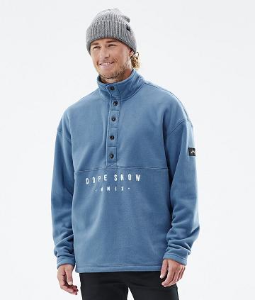 Dope Comfy Muške Fleece Plave Sive | HR1493FM