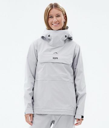 Dope Downpour W Ženske Outdoor Jackets Srebrne | HR2191PQ