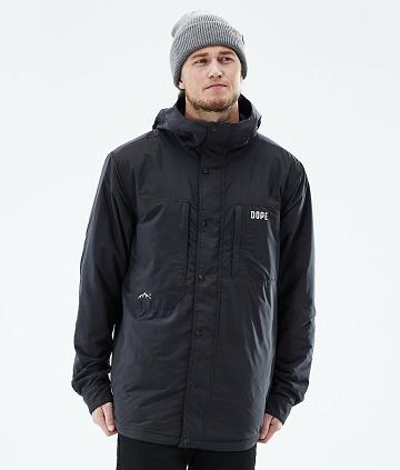 Dope Insulated Muške Outdoor Jackets Crne | HR1168QZ