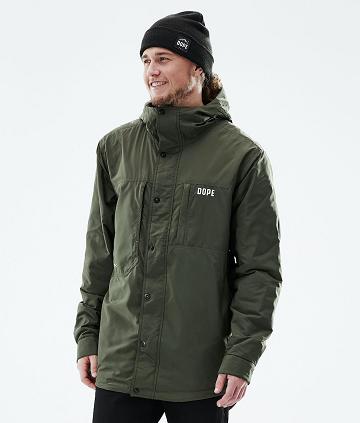 Dope Insulated Muške Outdoor Jackets Maslinasto Zelene Zelene | HR1167MA