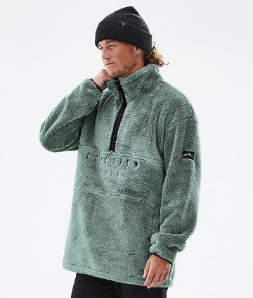 Dope Pile Muške Fleece Zelene | HR1516AP