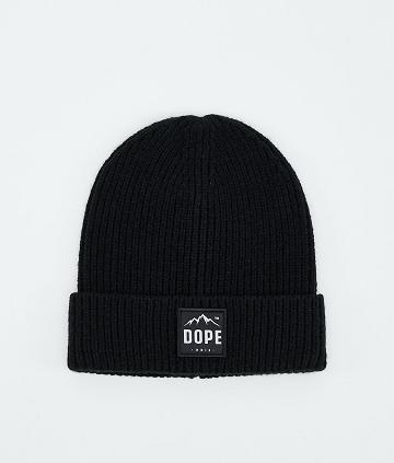 Dope Rebrasti Paradise Ženske Beanie Crne | HR2505EX