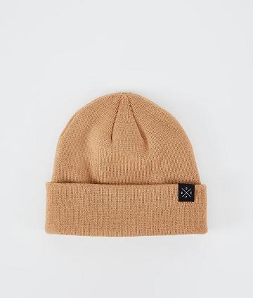 Dope Solitude Muške Beanie Kaki Boja Žute | HR1674DN