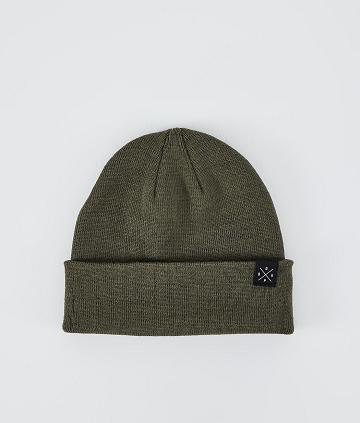 Dope Solitude Muške Beanie Maslinasto Zelene Zelene | HR1670OR