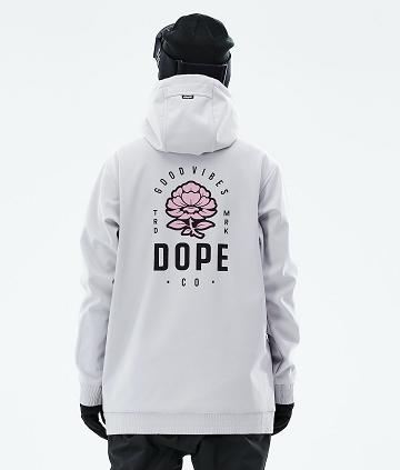 Dope Yeti 2021 Rose Ženske Skijaške Jakne Srebrne | HR2164OR