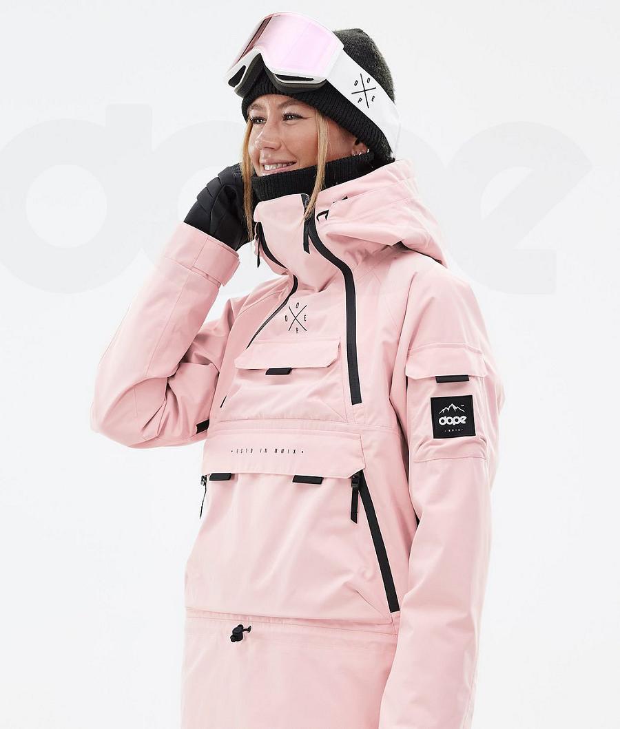 Dope Akin W Ženske Jakne Za Snowboard Roze | HR1873RW