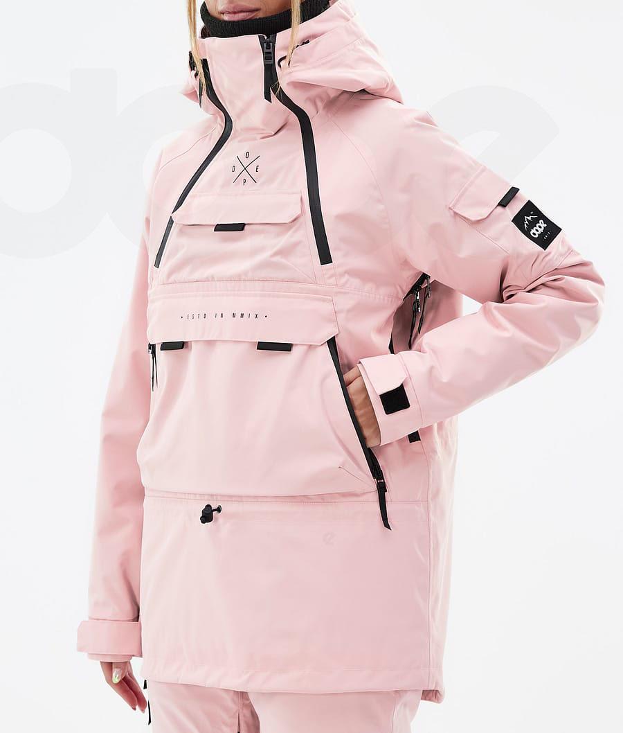 Dope Akin W Ženske Jakne Za Snowboard Roze | HR1873RW