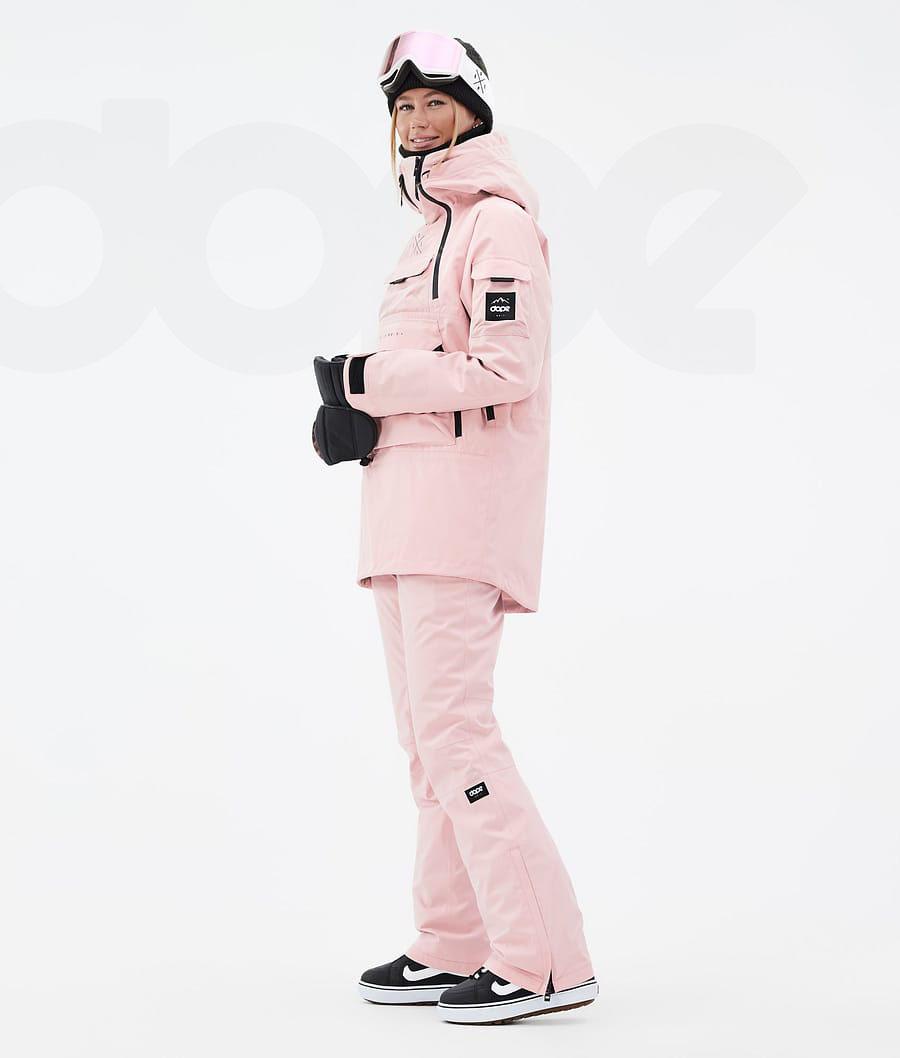 Dope Akin W Ženske Jakne Za Snowboard Roze | HR1873RW