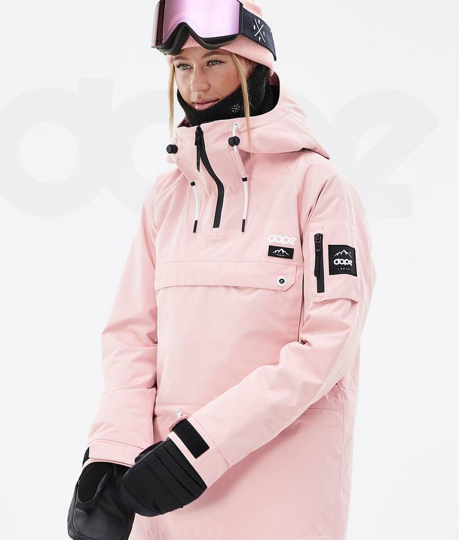 Dope Annok W Soft Ženske Jakne Za Snowboard Roze | HR1905PQ