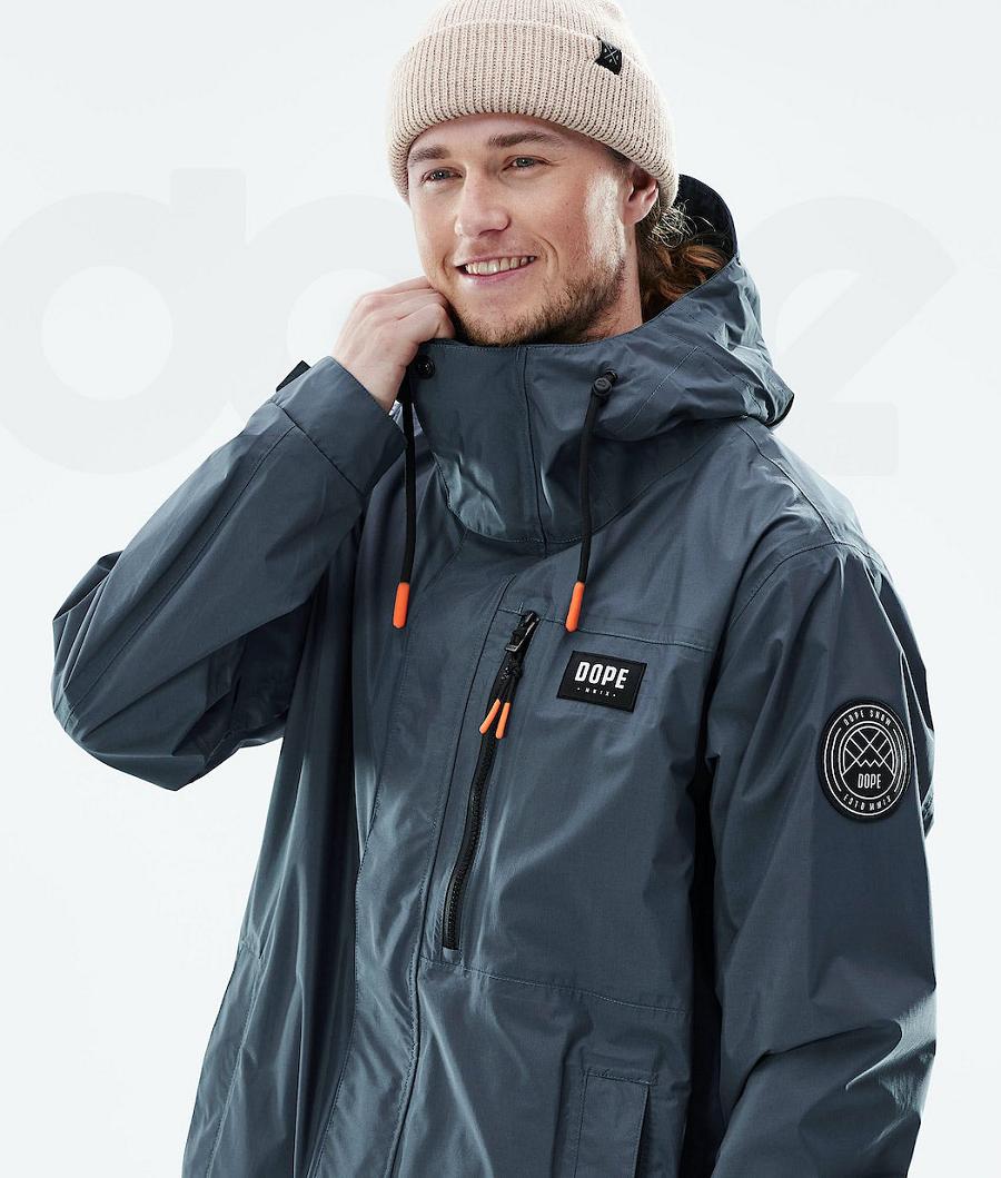 Dope Blizzard Light Full Zip Muške Outdoor Jackets Plave | HR1157HK