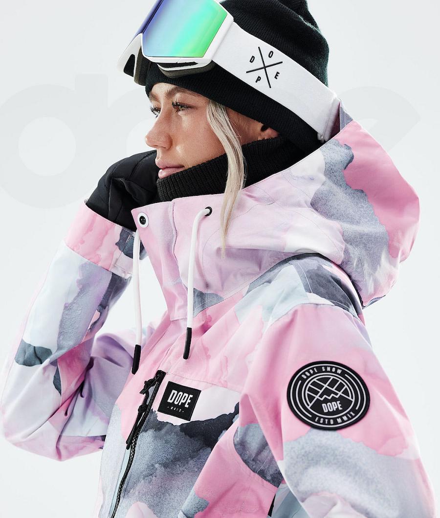 Dope Blizzard W Full Zip 2021 Ženske Skijaške Jakne Visebojne | HR2103MA