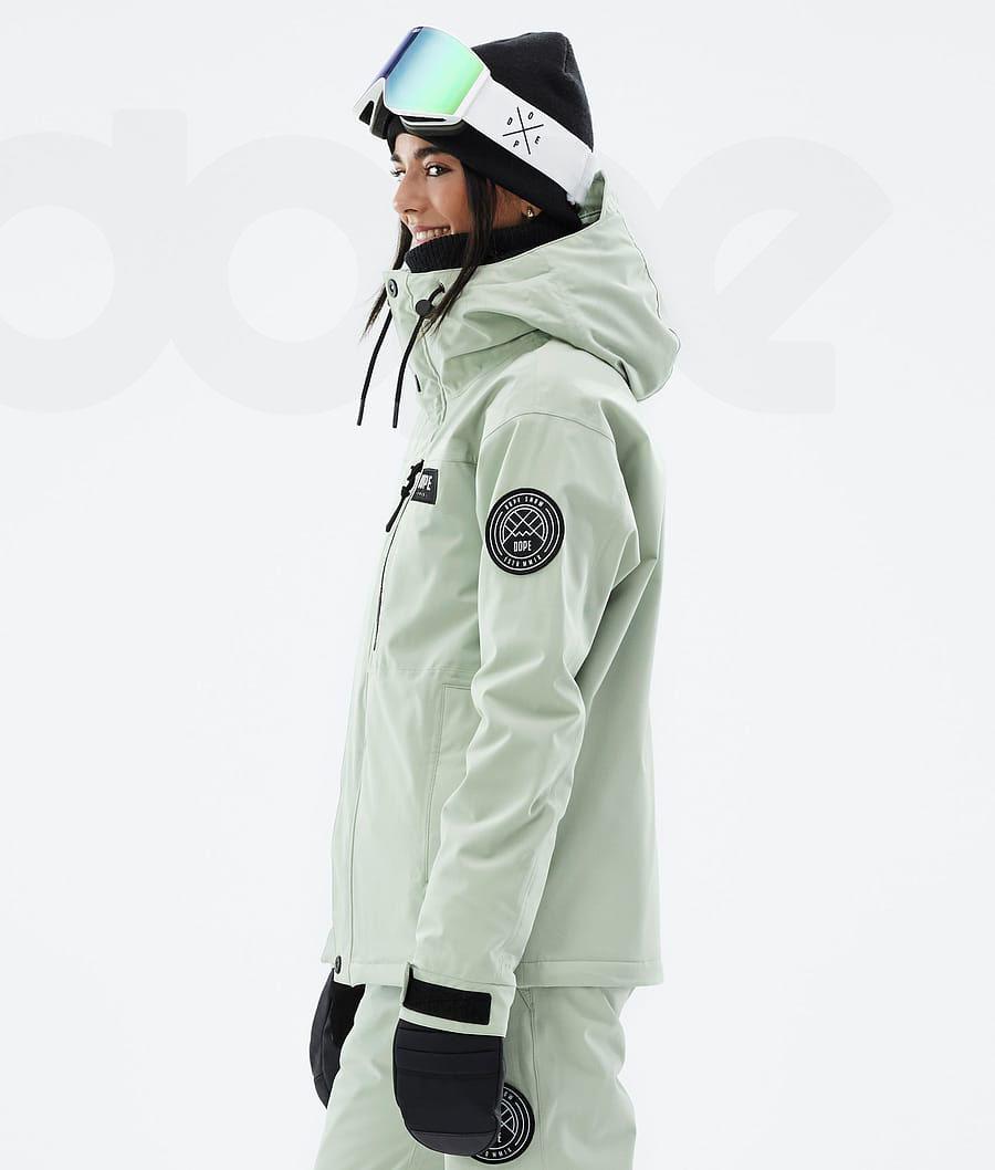 Dope Blizzard W Full Zip Soft Ženske Jakne Za Snowboard Zelene | HR1934DN