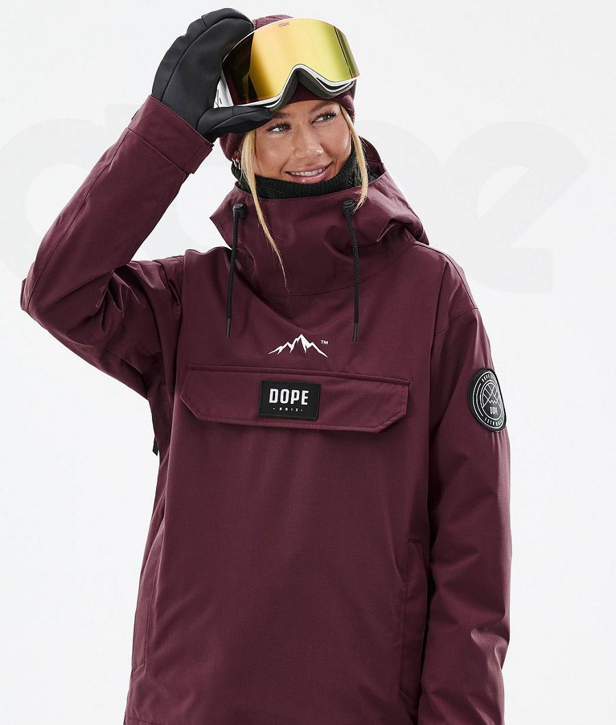 Dope Blizzard W Ženske Skijaške Jakne Bordo | HR2081RW