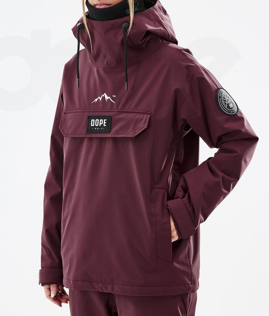 Dope Blizzard W Ženske Skijaške Jakne Bordo | HR2081RW