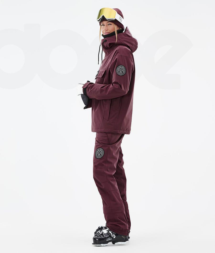 Dope Blizzard W Ženske Skijaške Jakne Bordo | HR2081RW