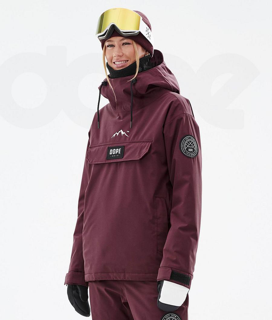 Dope Blizzard W Ženske Skijaške Jakne Bordo | HR2081RW