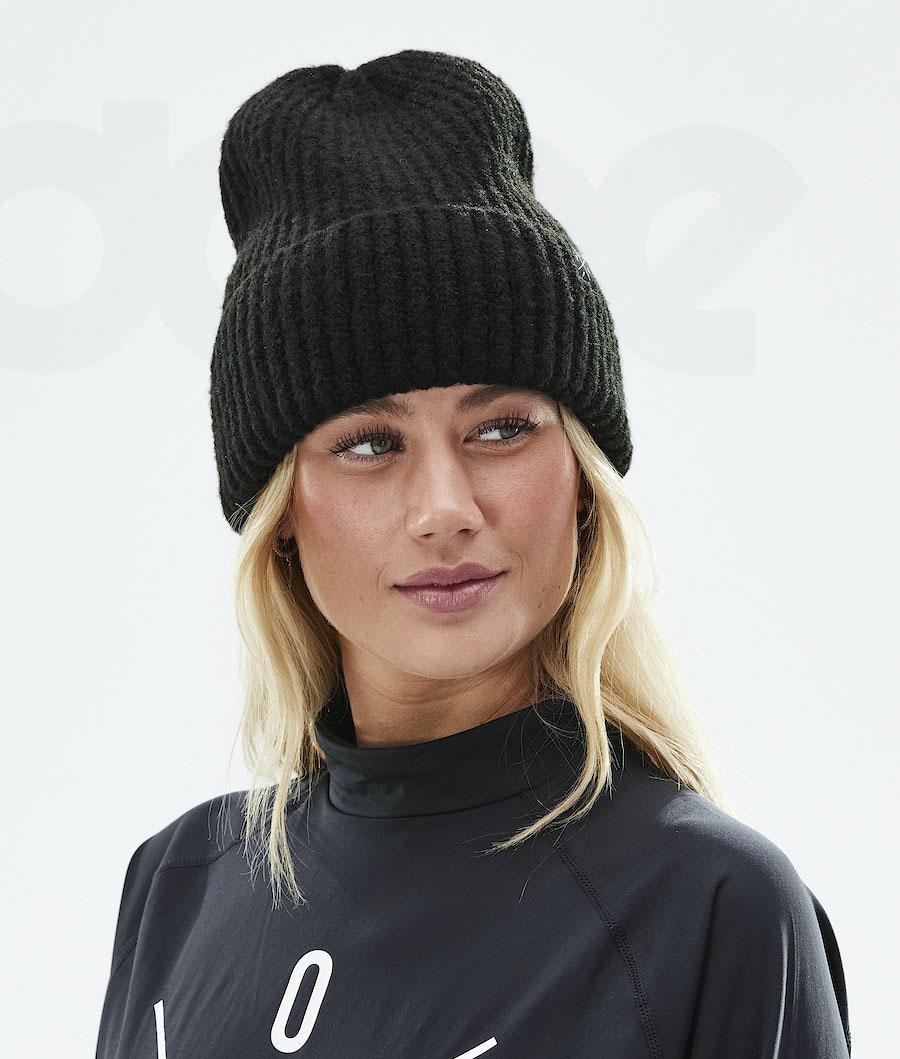 Dope Chunky 2021 Ženske Beanie Crne | HR2475UT