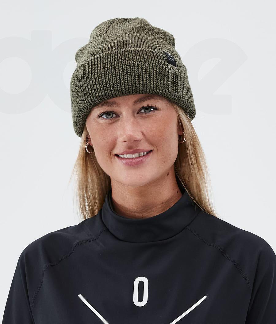 Dope Drifter II Muške Beanie Maslinasto Zelene Zelene | HR1639RW