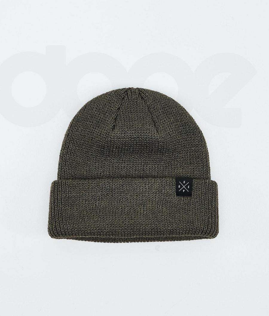 Dope Drifter II Ženske Beanie Maslinasto Zelene Zelene | HR2479EX