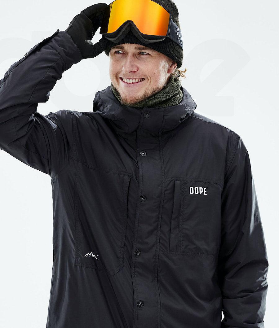 Dope Insulated Muške Jakne Za Snowboard Crne | HR1257SO