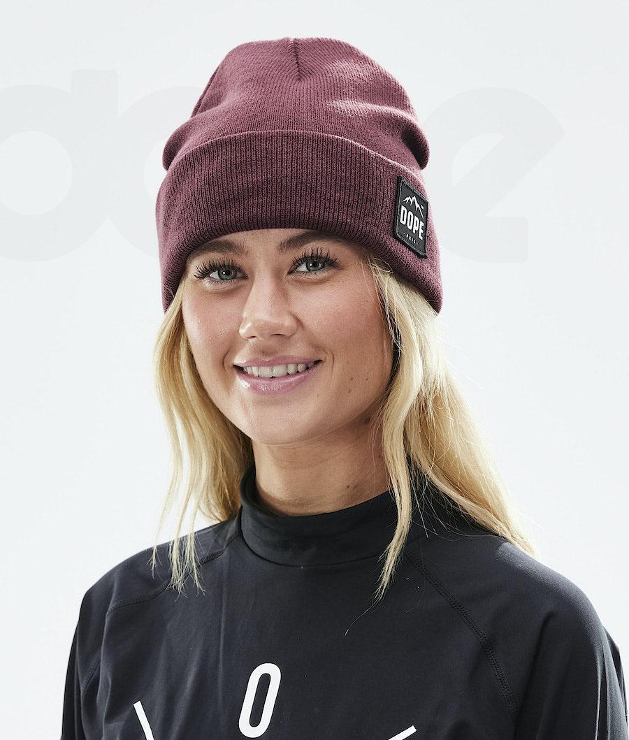 Dope Paradise 2021 Ženske Beanie Bordo | HR2496SO