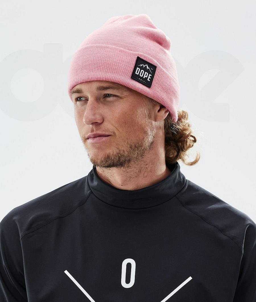 Dope Paradise Faded Muške Beanie Roze | HR1663WY