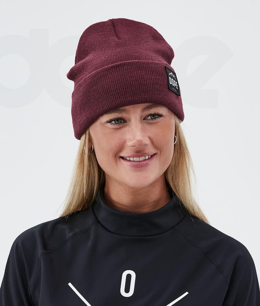 Dope Paradise Ženske Beanie Bordo | HR2485VD