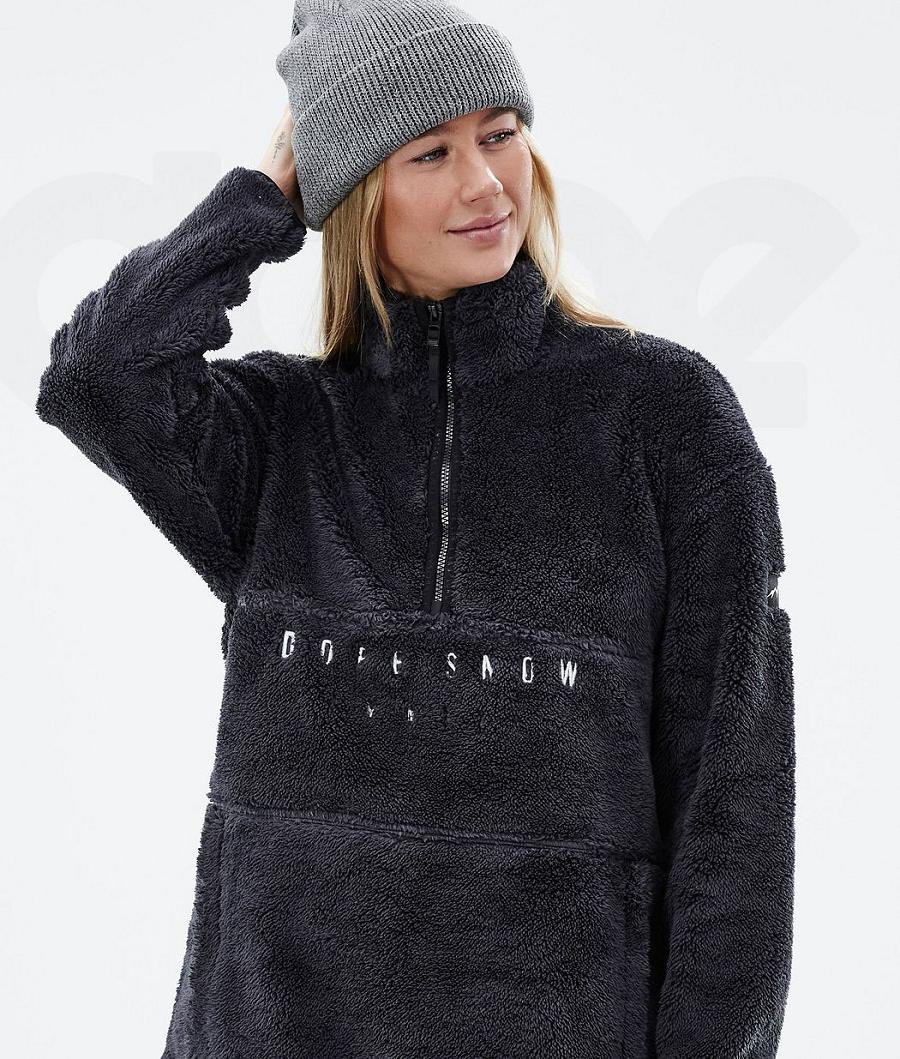 Dope Pile W Ženske Fleece Crne | HR2342PQ