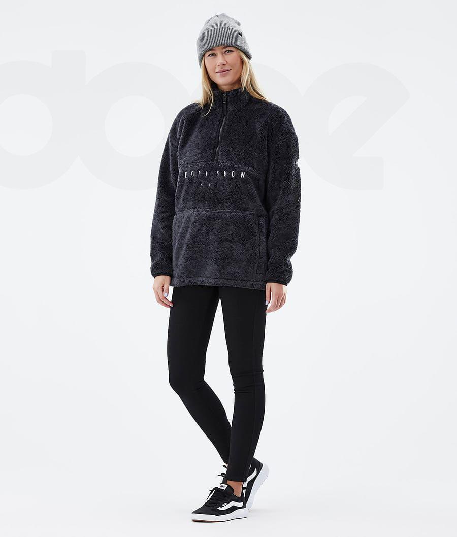 Dope Pile W Ženske Fleece Crne | HR2342PQ