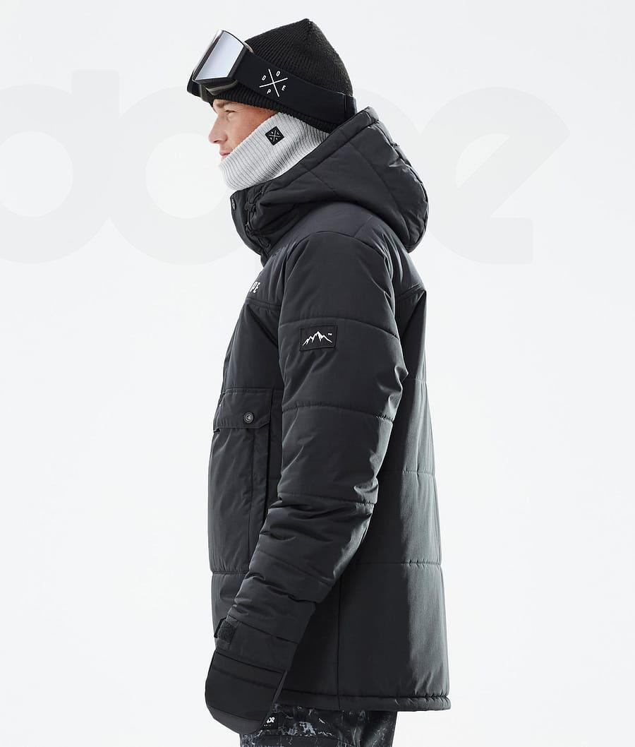 Dope Puffer Muške Jakne Za Snowboard Crne | HR1275RW