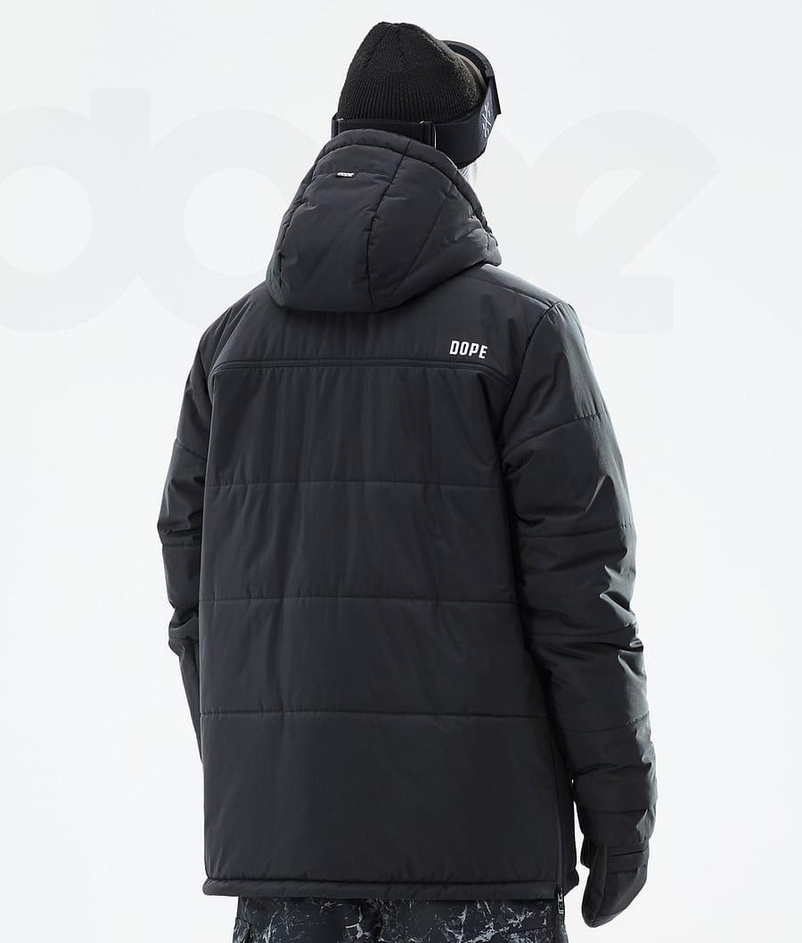 Dope Puffer Muške Jakne Za Snowboard Crne | HR1275RW