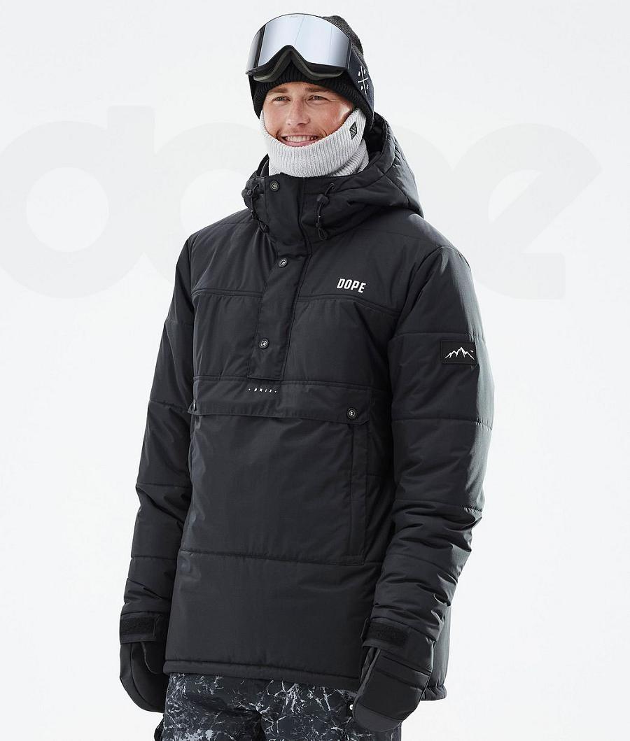 Dope Puffer Muške Jakne Za Snowboard Crne | HR1275RW