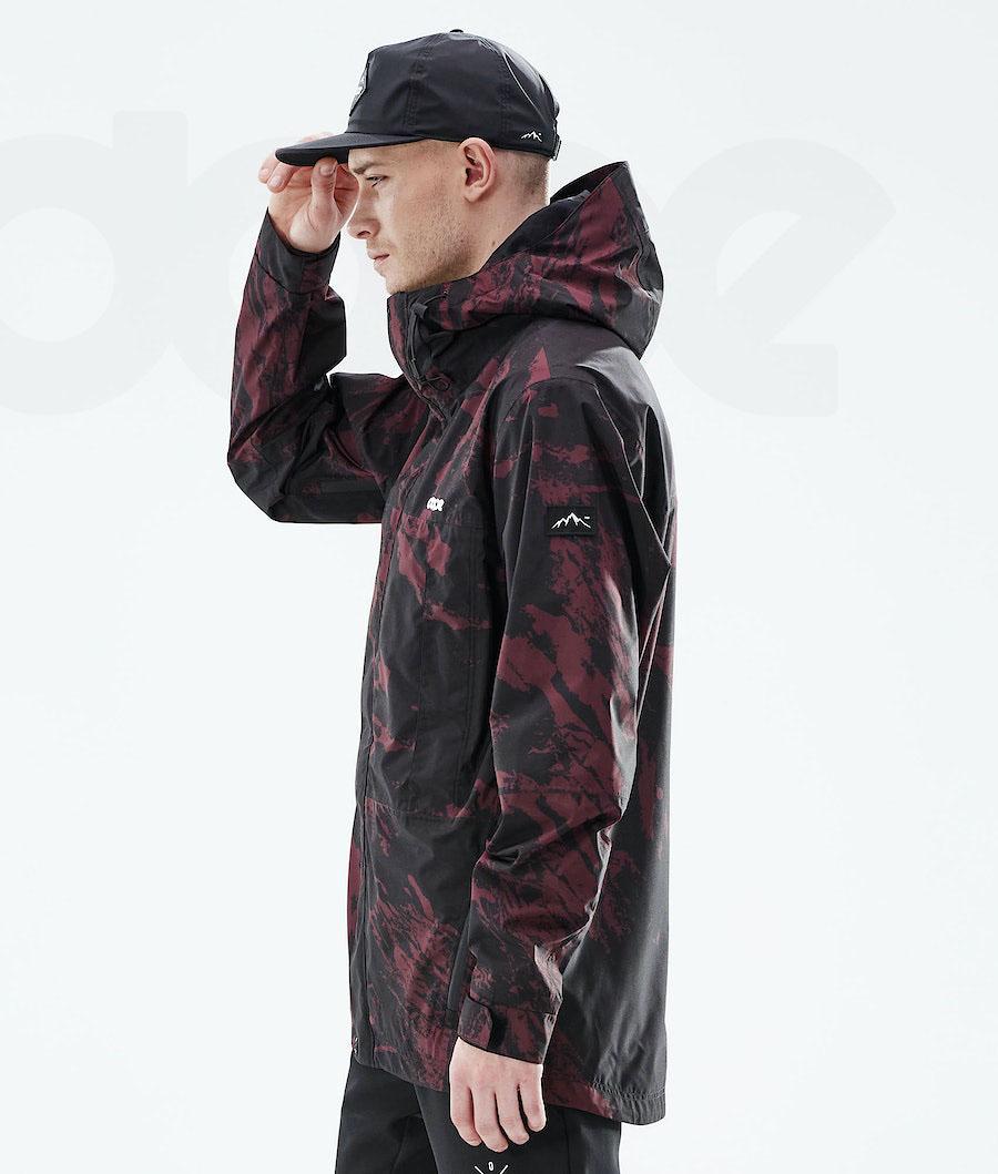 Dope Ranger Light Paint Muške Outdoor Jackets Bordo | HR1175IS