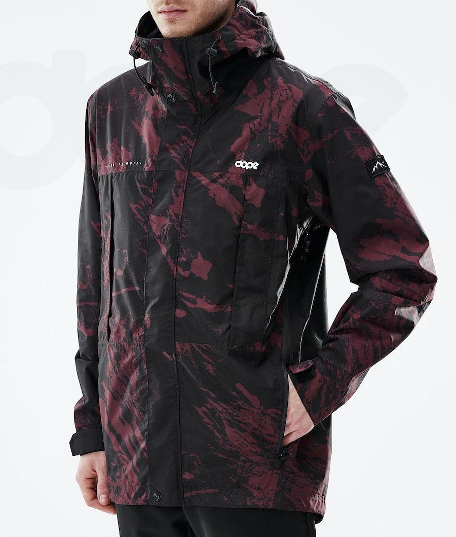 Dope Ranger Light Paint Muške Outdoor Jackets Bordo | HR1175IS