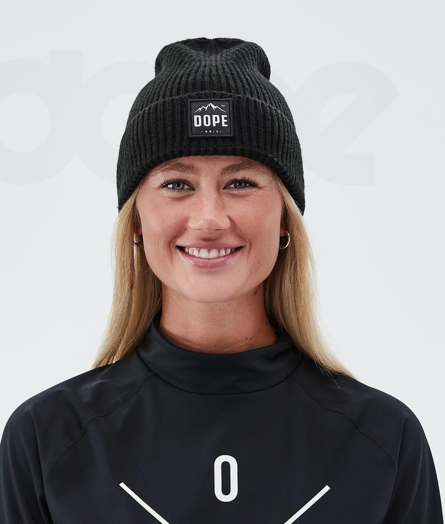 Dope Rebrasti Paradise Ženske Beanie Crne | HR2504RW