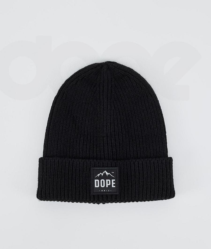 Dope Rebrasti Paradise Ženske Beanie Crne | HR2504RW