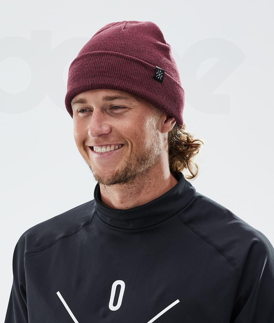 Dope Solitude 2021 Muške Beanie Bordo | HR1687MA