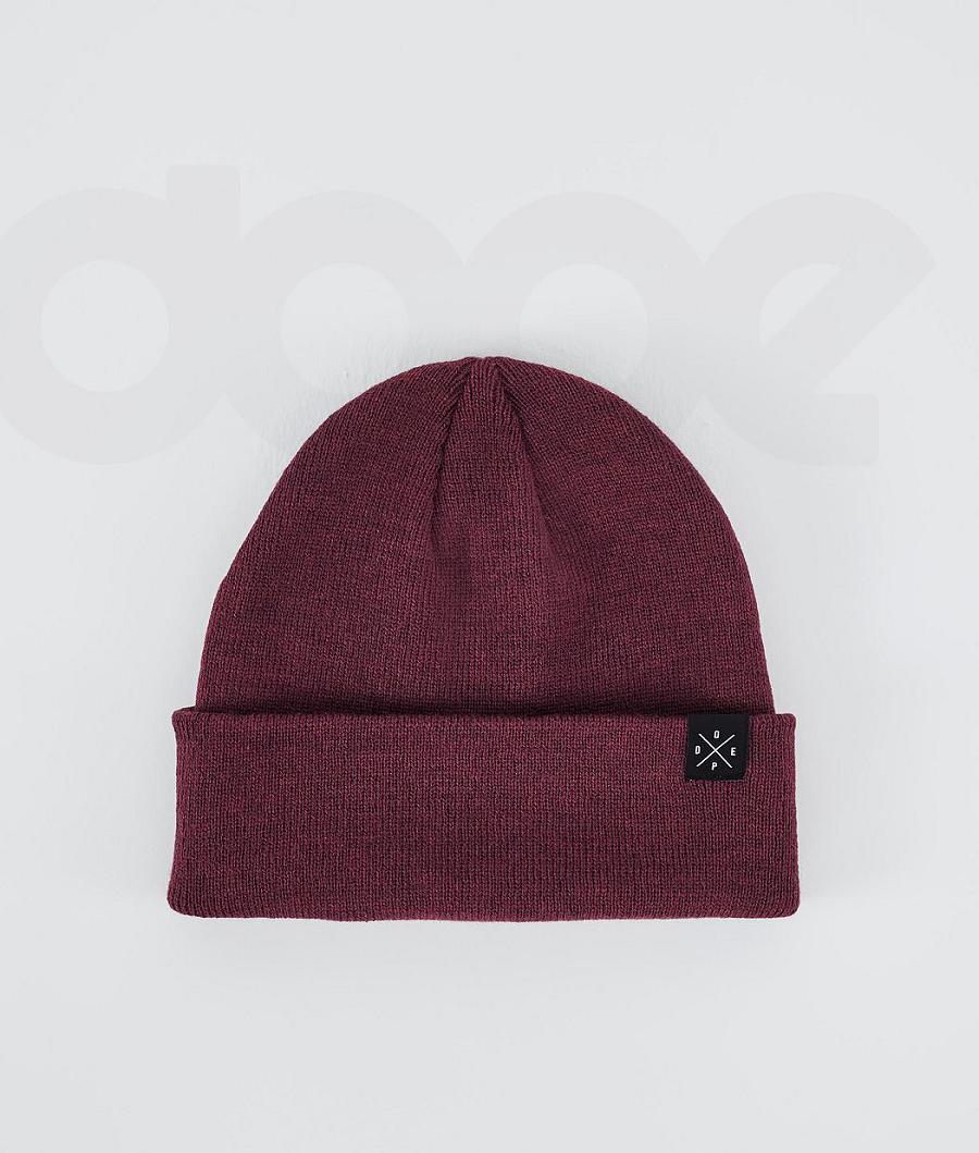 Dope Solitude 2021 Muške Beanie Bordo | HR1687MA