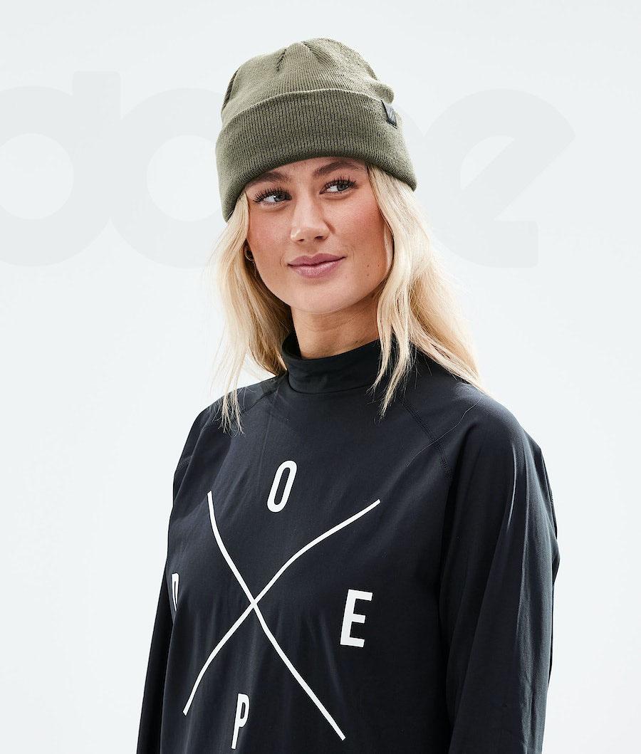 Dope Solitude 2021 Muške Beanie Maslinasto Zelene Zelene | HR1681ZG