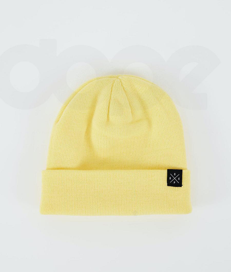 Dope Solitude Faded Ženske Beanie Žute | HR2533QZ