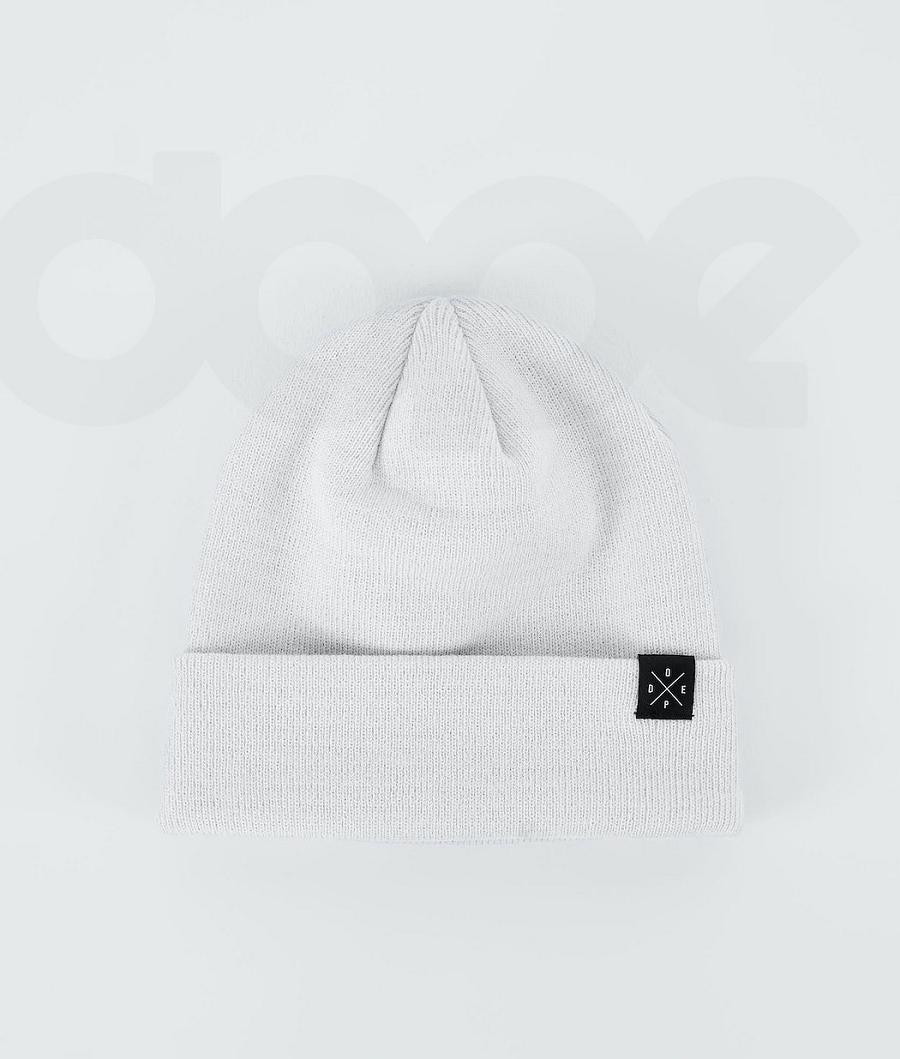 Dope Solitude Muške Beanie Bijele | HR1679KI