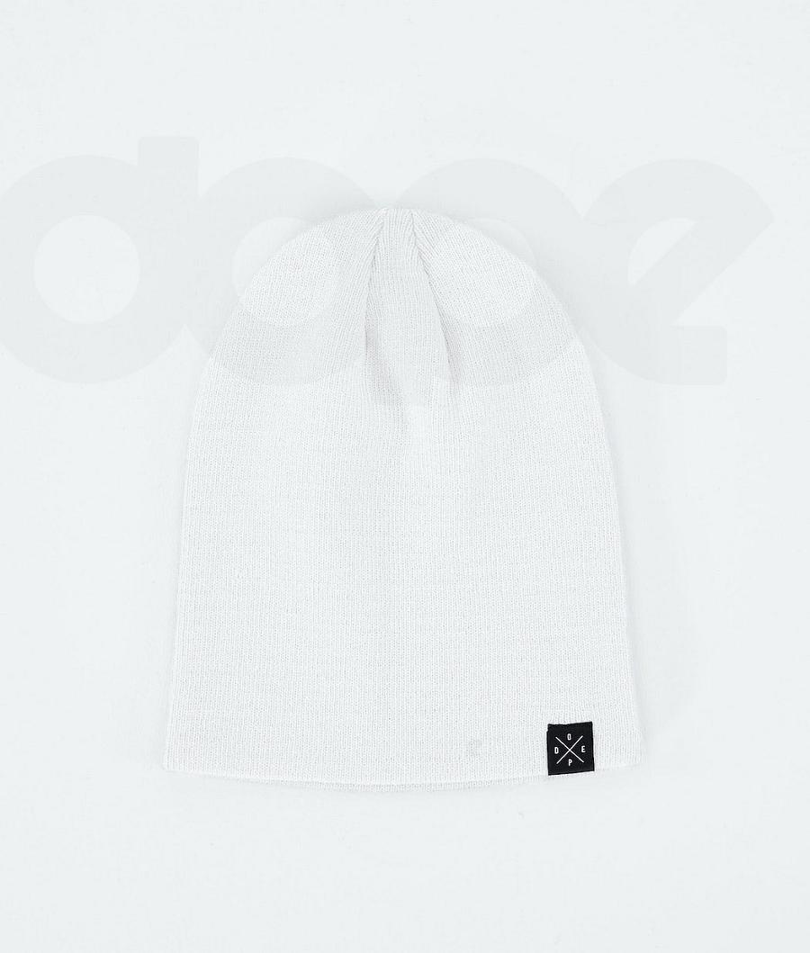 Dope Solitude Muške Beanie Bijele | HR1679KI