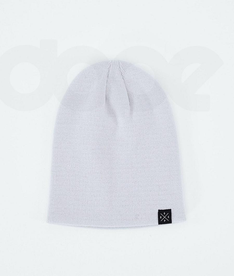 Dope Solitude Muške Beanie Svijetlo Sive | HR1672AP