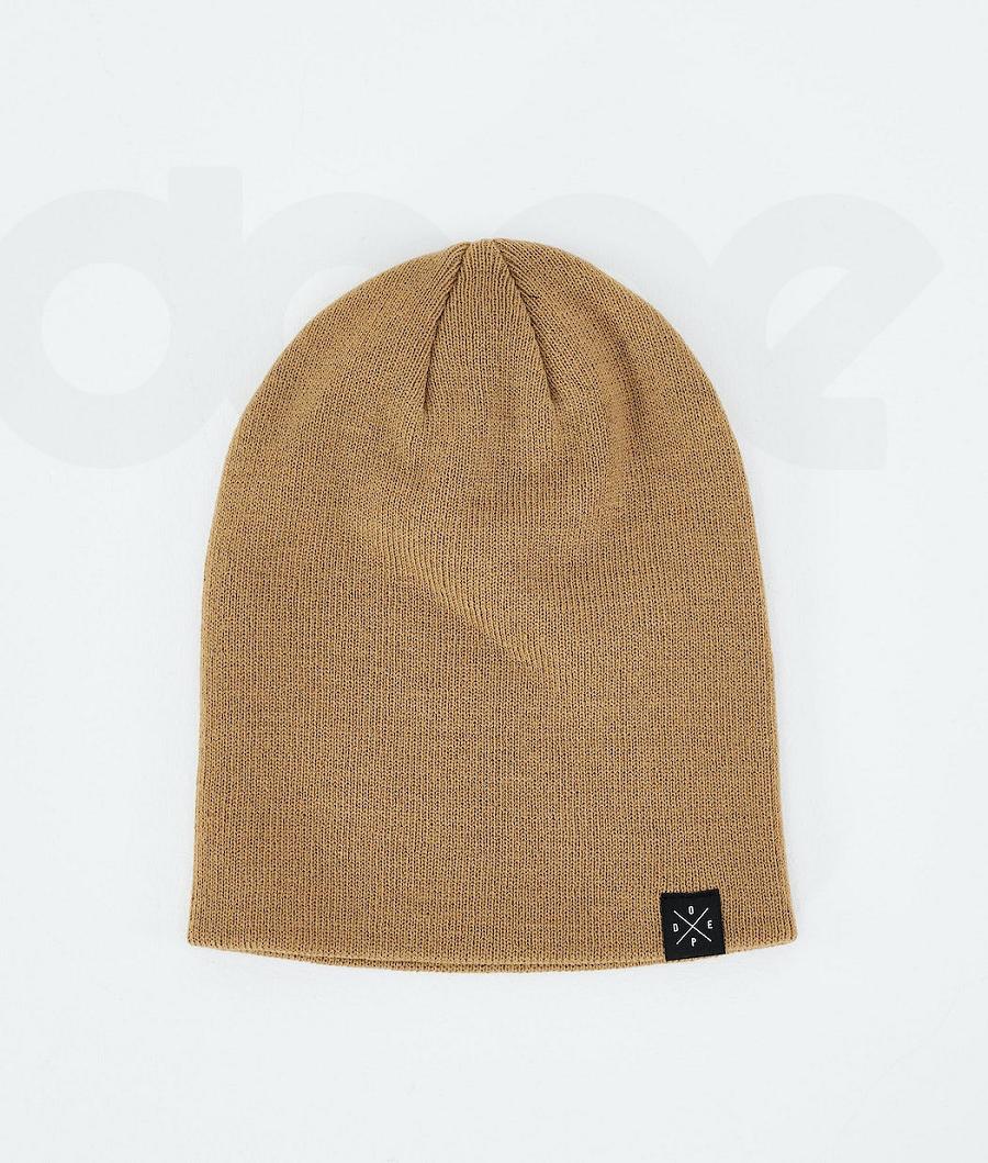 Dope Solitude Ženske Beanie Zlatne | HR2509NB