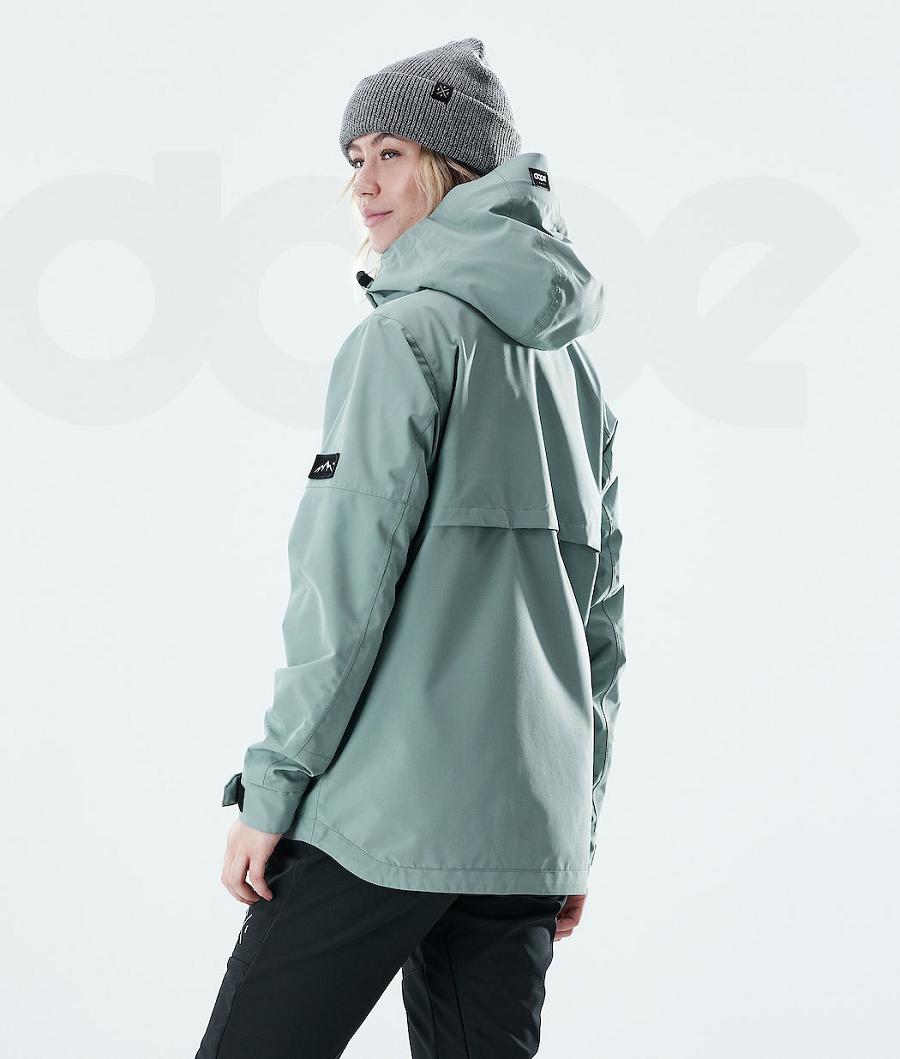 Dope Trekker W Ženske Outdoor Jackets Zelene | HR2220DN