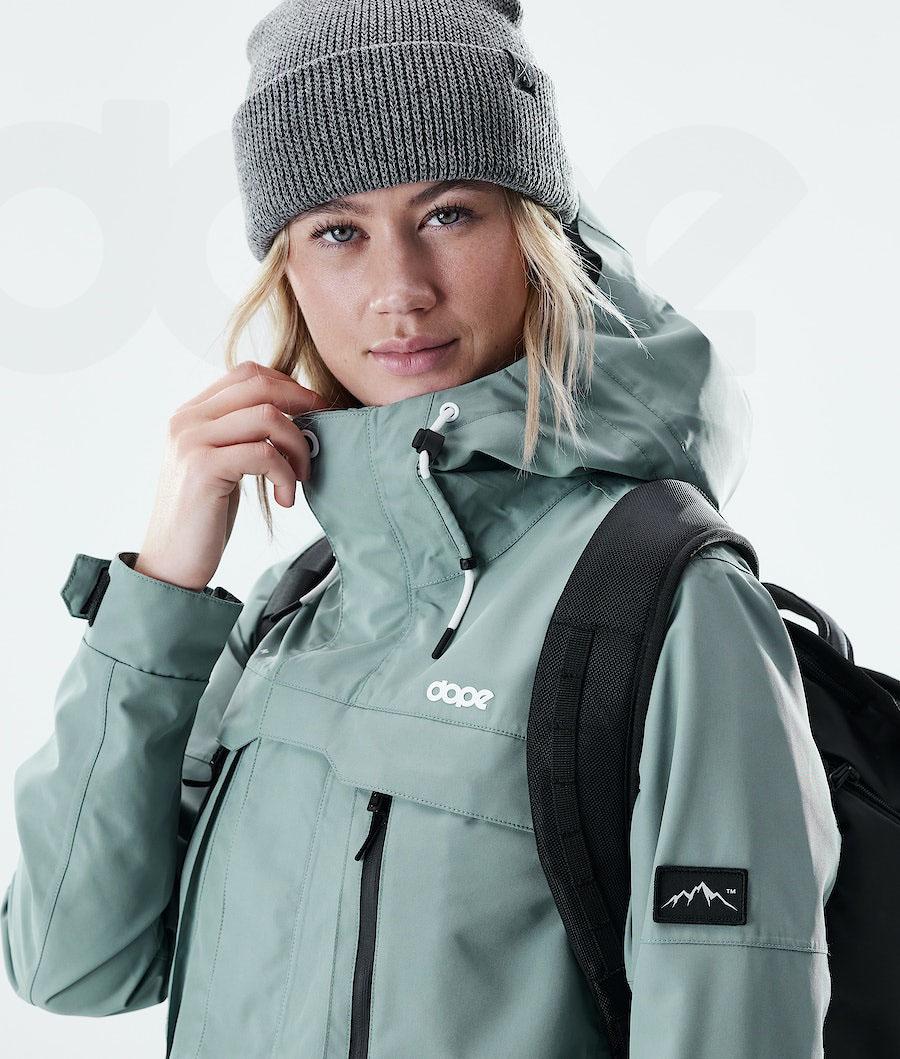 Dope Trekker W Ženske Outdoor Jackets Zelene | HR2220DN