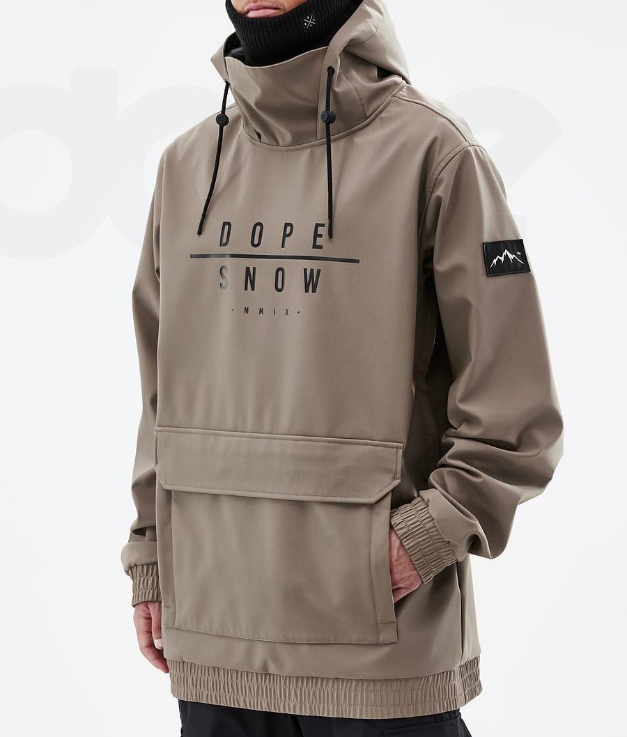 Dope Wylie DS Muške Jakne Za Snowboard Kafe | HR1287HK