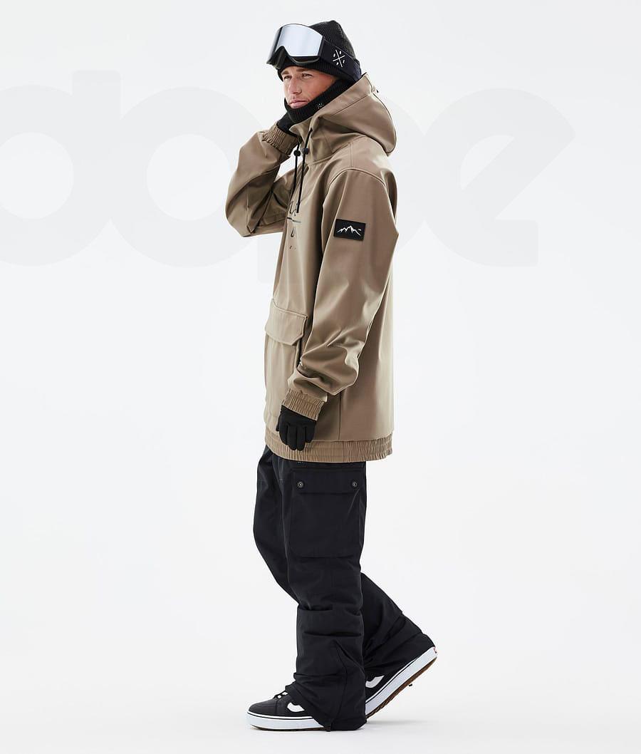 Dope Wylie DS Muške Jakne Za Snowboard Kafe | HR1287HK