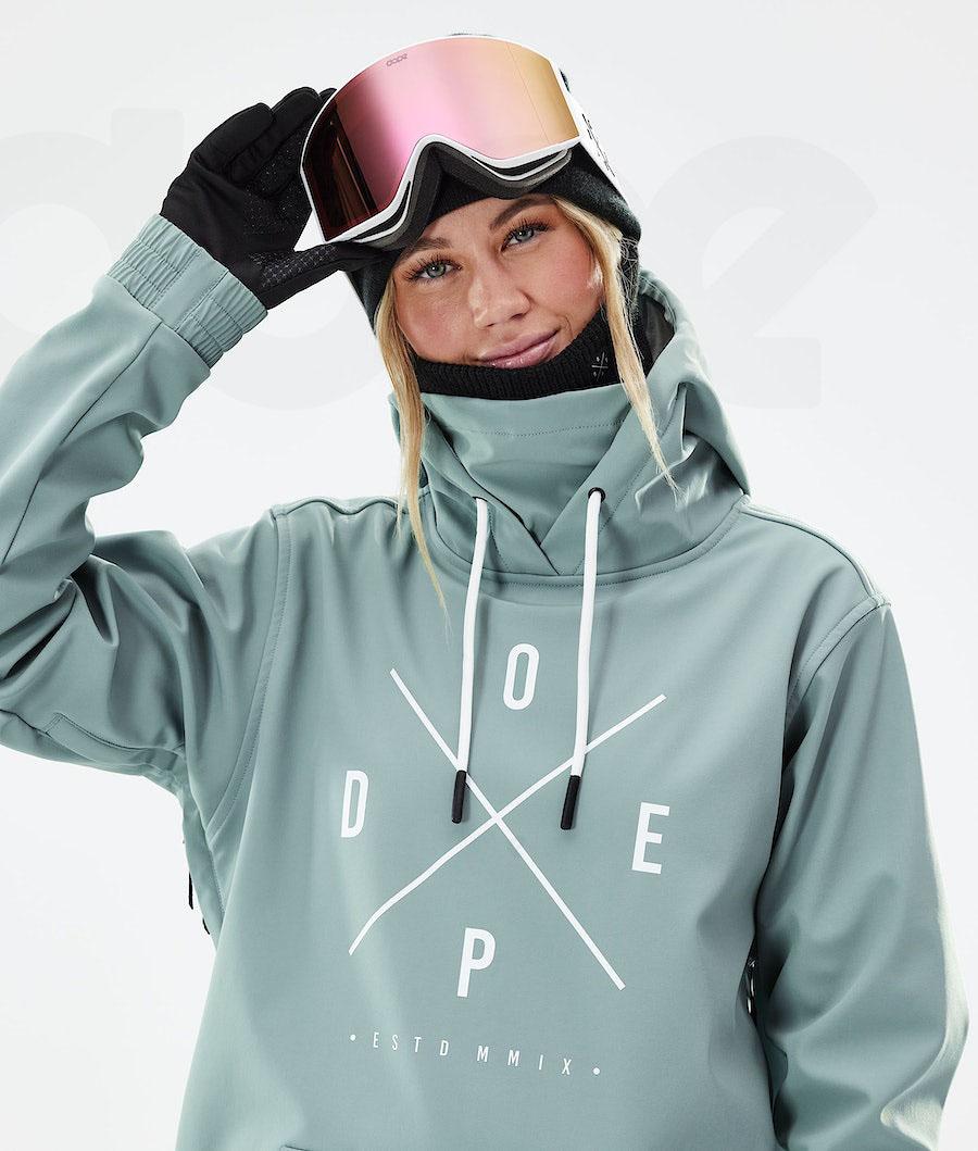 Dope Yeti 2021 2X-Up Ženske Skijaške Jakne Zelene | HR2157WY